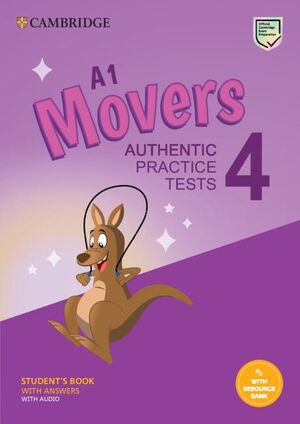 A1 MOVERS 4 STUDENT'S BOOK WITH ANSWERS WITH AUDIO WITH RESOURCE BANK