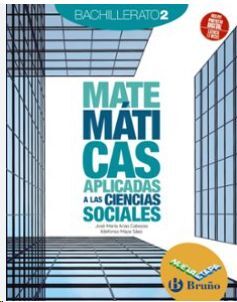 MATEMÁTICAS APLICADAS A LAS CIENCIAS SOCIALES 2º BACH